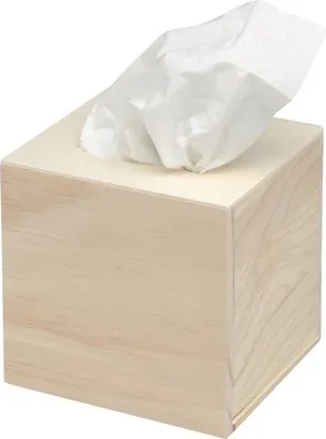 Produktbild von GLOREX Holz-Tissue-Box 14x12,5x13,5cm