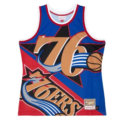 Produktbild von Philadelphia 76ers NBA Mitchell & Ness Big Face Fashion 5.0 Tank Top-L