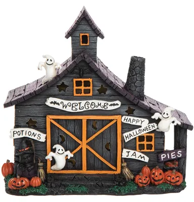 Produktbild von Leuchtendes Haunted Home als Spukhaus für Halloween 28cm