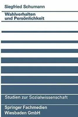 Produktbild von Wahlverhalten und Persönlichkeit