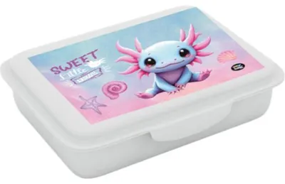 Produktbild von OXYBAG Snackbox mit Fach Axolotl