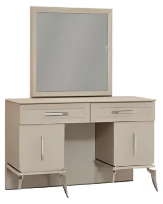 Produktbild von Schlafzimmer Set 6tlg Luxus Design Komplett Möbel Grau Bett Kleiderschrank