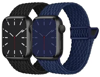 Zdjęcie produktu dla Pasek do apple watch pleciony elastyczny nylonowy zapięcie 38 45MM