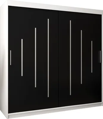 Produktbild von Kleiderschrank, Schiebetürenschrank Schlafzimmer, Schrank YORK 200 cm