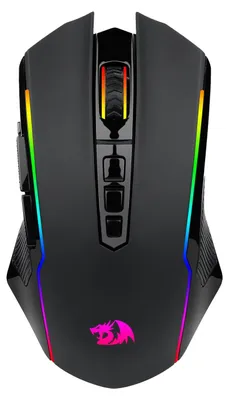 Zdjęcie produktu dla REDRAGON M914-RGB NIX, RF Wireless + Bluetooth + USB Type-C, Czarny
