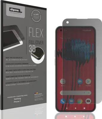 Produktbild von Full Cover Privacy Blickschutzfolie für Nothing Phone 1 Folie Anti-Shock