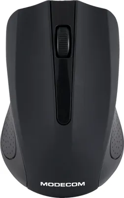 Produktbild von MODECOM MC-WM9 Optische Funkmaus Schwarz, 1200 DPI, kabellos, USB Nano-Empfänger, PC, Laptop