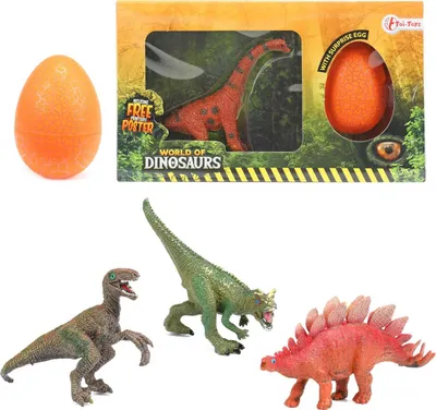 Produktbild von Toi-Toys Welt der Dinosaurier Dino mit Überraschungsei