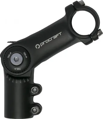 Immagine prodotto di Attacco manubrio Procraft Ahead AL regolabile 0°-60° / 31,8 mm nero - regolabile con...