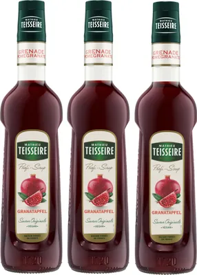 Zdjęcie produktu dla Syrop do napojów Mathieu Teisseire Pomegranate 0,7 l (opakowanie 3 szt.)