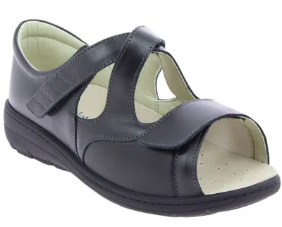 Produktbild von PodoWell GEMA medizinische Sandale, Damen, schwarz, Größe 1: 37