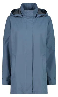 Produktbild von CMP Damen Jacke lang grau/blau 46
