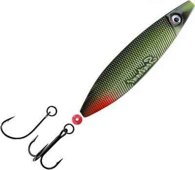 Produktbild von Dega Blinker Seatrout Inliner 20g Grün/Rot