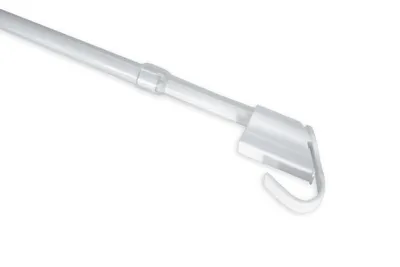 Produktbild von Gardinia Home Decor 30572, Weiß, Metall, Kunststoff, Wand-montiert, 0,25 kg, 45 cm, 75 cm