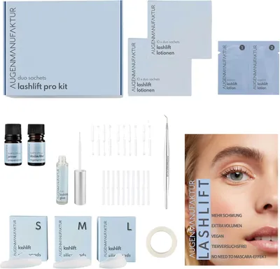 Produktbild von Starter-Set für Wimpernlifting, für lange, voluminöse und natürliche Wimpern, in professioneller Sachet-Verpackung