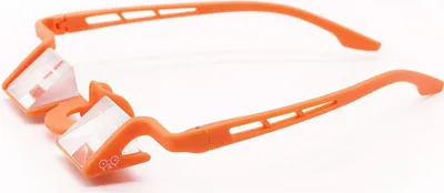 Leichte und robuste Sicherungsbrillen in Orange von YY Vertical; ideal für Kletteraktivitäten.