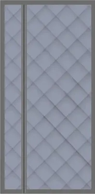 Productafbeelding van Famanu Thermische deurvorhang - Winddicht en bestand tegen kou (90 x 200 cm)