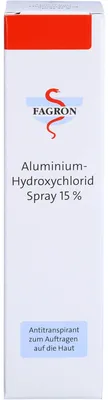 Produktbild von FAGRON Aluminium-Hydroxychlorid Spray 15% Antitranspirant, 100 ml Lösung