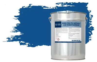 Productafbeelding van Wixx PRO PolyurethanMetaallak Roestwerend - RAL 5017 | Verkeersblauw - 5L