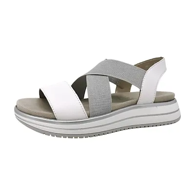 Produktbild von Remonte  Damenschuhe Sandalen Weiß Freizeit, Schuhgröße:39 EU