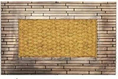 Zdjęcie produktu dla Wycieraczka kokosowa na gumie FENIKS 40x60 wz02