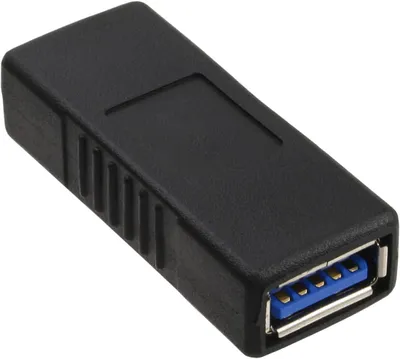 Imagen del producto de Adaptador USB 3.0 en línea: conexión de bus A a bus A