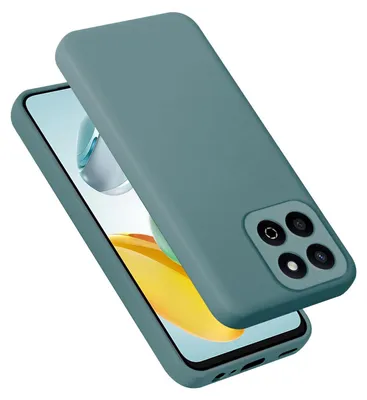 Image de Cadorabo Housse pour Honor 200 Smart Housse en silicone Housse en silicone liquide pour téléphone portable, Housse de protection résistante aux rayures et aux chocs pour Honor 200 Smart