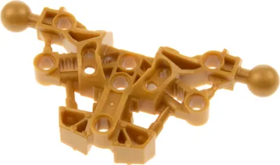 Produktbild von 1x Lego Bionicle Figuren Torso perl gold Piraka 2 Kugelgelenk 8900 8903 53564
