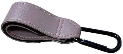 Produktbild von Kinderwagenhaak Set, 20,3 cm, Leder, Universal