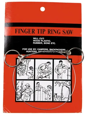 Produktbild von MFH Drahtsäge, mit 2 Ringen