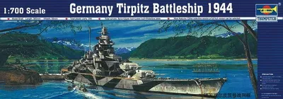 Produktbild von Trumpeter Schlachtschiff Tirpitz 1:700, 05712