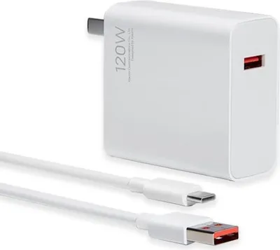 Produktbild von Xiaomi Original 120W HyperCharge Ladegerät Reiseadapter Typ-C EU-Stecker