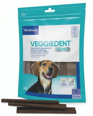 Zdjęcie produktu dla VIRBAC VEGGIEDENT FRESH gryzaki dla psa M