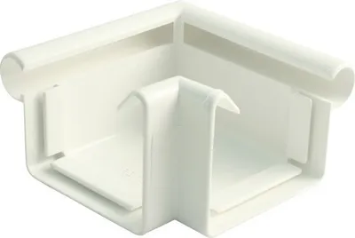 Produktbild von Marley Aussenecke Kunststoff eckig 90° Verkehrsweiß RAL 9016 NW 70 mm