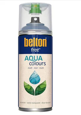 Produktbild von belton free Lackspray AQUAcolours 400 ml Klarlack matt