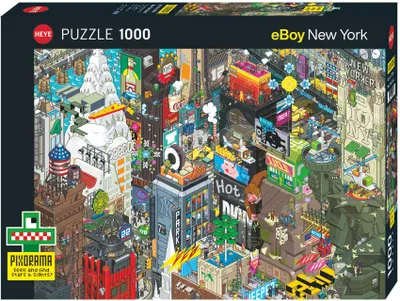 Immagine prodotto di 299149 - New York Quest, Pixorama, 1000 pezzi - Dimensioni puzzle 70,00 x 50,00 cm