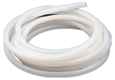 Produktbild von Silikonrohre, 2 mm Innendurchmesser - 6 mm Außendurchmesser - 30,5 m Länge - Lebensmittelqualität - Flexibel - Hohe Temperaturbeständigkeit - Transparent - Schlauch