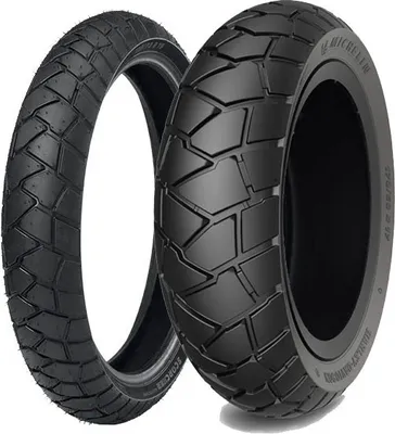 Produktbild von Paar Motorradreifen Michelin 120/70-19 (60V) + 170/60-17 (72V) Scorcher Adventure H.d.