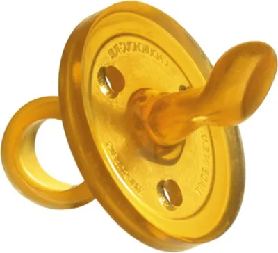 Produktbild von GOLDI 10081 Natural Rubber 6-12 Latex-Schnuller, BPA-frei