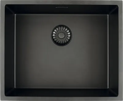 Produktbild von SOLIDO 2D-Spüle CAGRPP50BK-TU Black Line, Schwarz