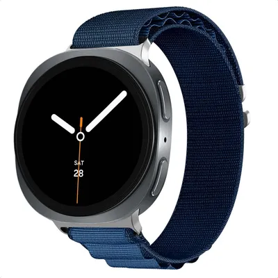 Image de imoshion Bracelet alpin en nylon pour la Samsung Galaxy Watch 8 (40/44mm) / Classic (46mm) - Bleu foncé