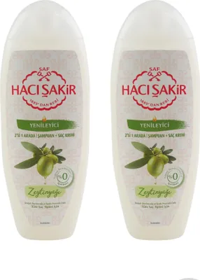 Produktbild von Haci Sakir Shampoo 2x 500 ml Olivenöl