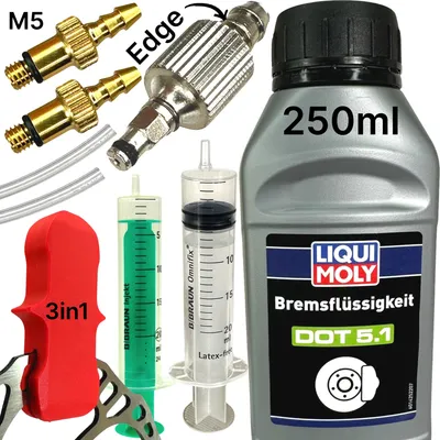 Produktbild von Service Kit inkl. 250ml DOT5.1 Öl für Sram / AVID Scheibenbremsen