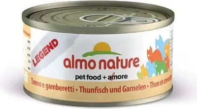 Produktbild von Almo Nature HFC Natural Thunfisch und Garnele, Adult, jede Rasse, Garnele, Thunfisch, 70 g
