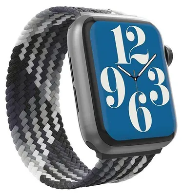 Productafbeelding van GEAR4 705009488, Band, Smartwatch, Zwart, Grijs, Wit, Apple, Apple Watch 41/40/38mm, Nylon