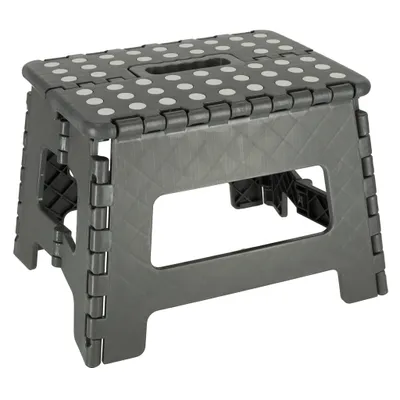 Produktbild von Rutschfester Klapphocker 22cm dunkelgrau