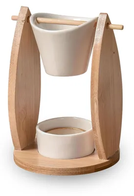 Image de Diffuseur de parfum à encens : diffuseur de parfum en cire pour huiles essentielles