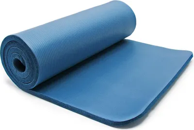 Zdjęcie produktu dla Wiltec mata do jogi niebieska 190x100x1,5cm mata gimnastyczna mata podłogowa antypoślizgowa bardzo gruba sportowa