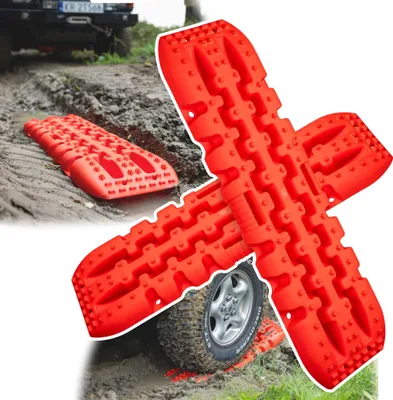 Produktbild von Sada 2 lapačov piesku na použitie v blate a snehu 4x4 OFF ROAD RED 10T Technic TS503