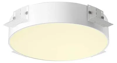 Image de SLV MEDO 40, plafonnier encastré, frameless, 3000/4000K, 80°, IP20, rond, blanc 1008632
